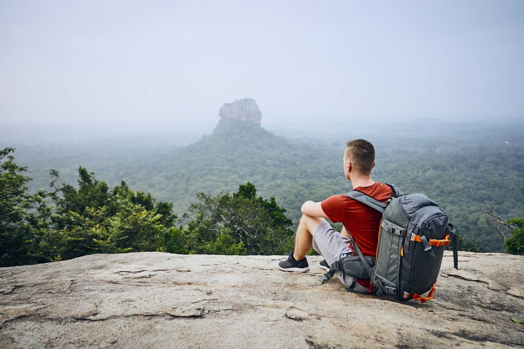 Sigiriya rock formation